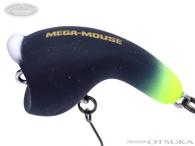 FPBルアーズ メガマウス メガマウス 31mm 2.0g フローティング 3 チャートテールナイト