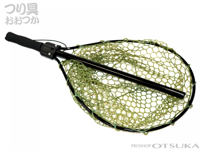スミス ラバーネット ラバーネット0715 345×460mm ハンドル長620mm ラバー:オリーブ グリップ:ブラック
