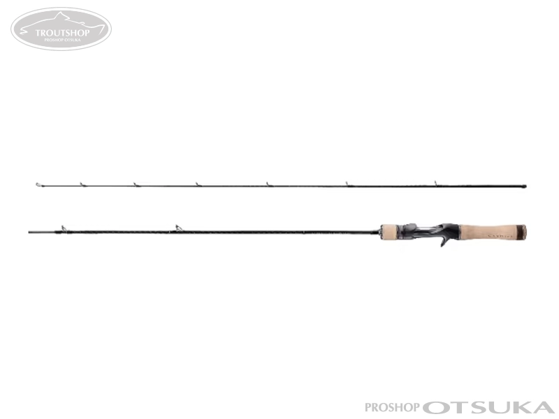 シマノ カーディフ ストリームプレミアム B54SUL 全長 1.63m 自重 83g ルアー 0.7-6g