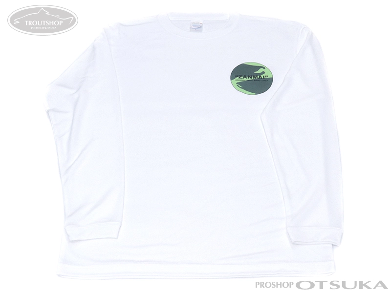 ザンマイルアーズ オリジナルTシャツ ドライロングスリーブTシャツ サイズL ホワイト