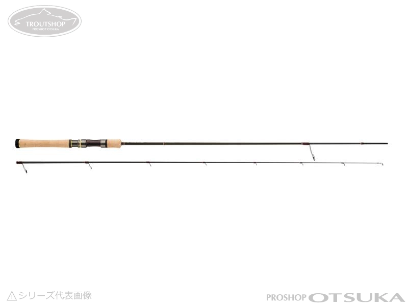 メジャークラフト ファインテール ビギンズ FFB-722L 7ft2inc ルアー2-12g　ライン3-8lb  -