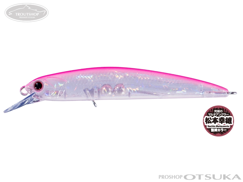 OSP ドゥルガ ドゥルガ エリアF 73.6mm 4.0g フローティング PB70 ピンクバッククリアーホロ