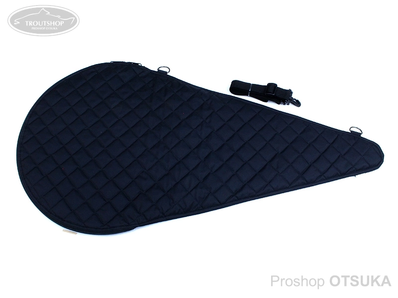 ティークラフト ネットケース ランディングネットケースL 縦内径77X37cm　収納袋無し BLK