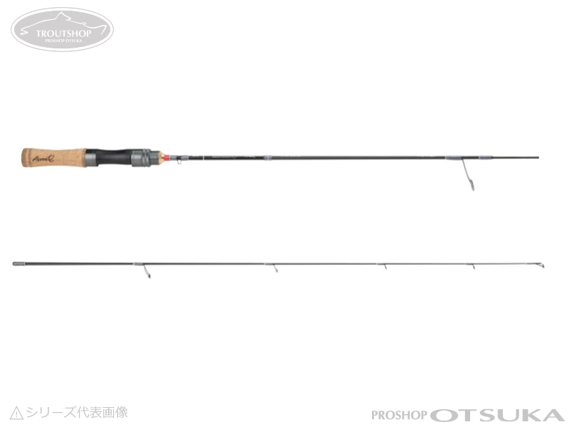 アブガルシア トラウティンマーキス アスレイ TMAS-432UL 4.3ft　2～6g 2～5lb 