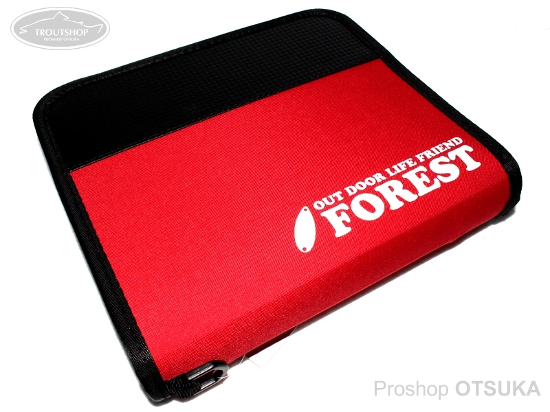 フォレスト ルアーケース・ワレット ルアーケース L 185×215×45(mm)  レッド