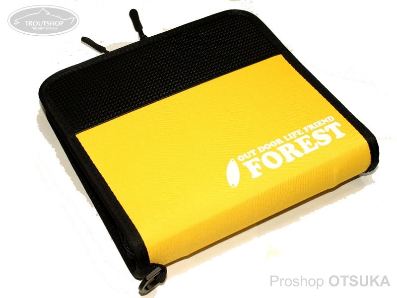 フォレスト ルアーケース・ワレット ルアーケース L 185×215×45(mm)  イエロー